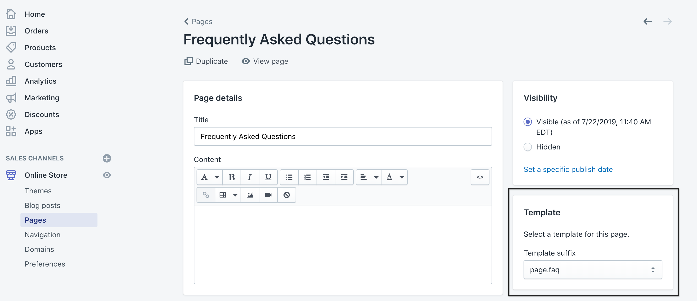 Flex Guide Faq Page Template Out Of The Sandbox