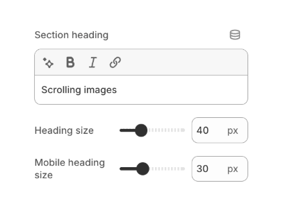Scrolling images section heading.png