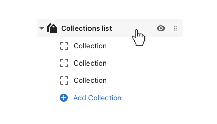 click the collection list section to open its settings.png