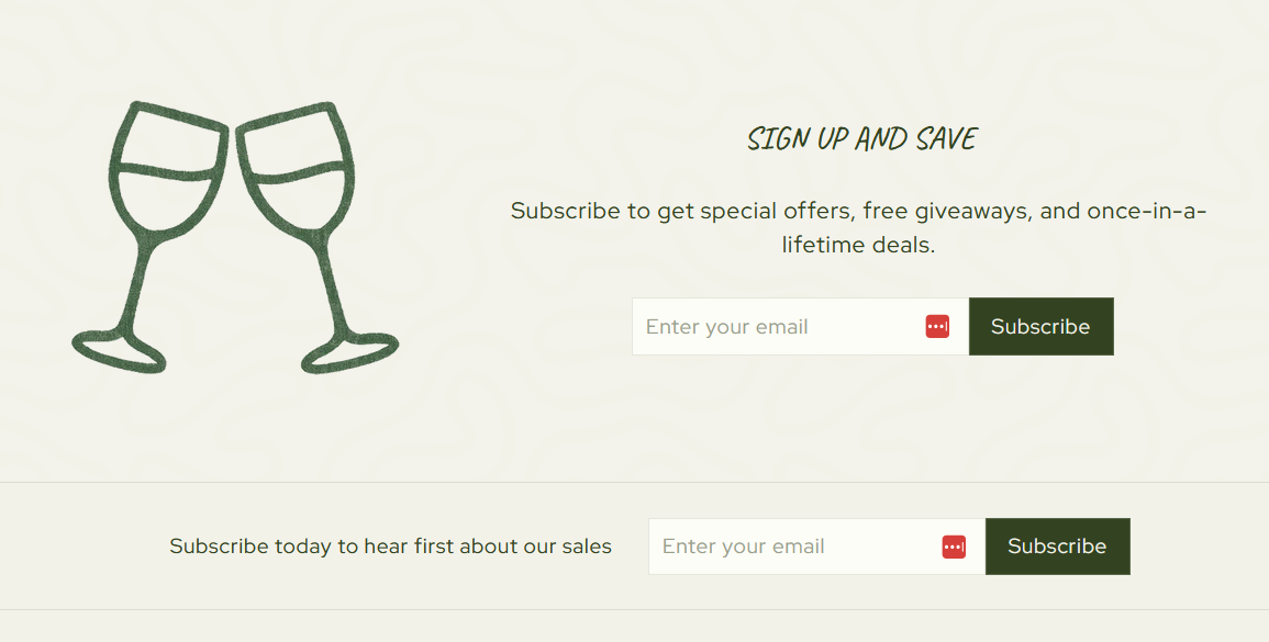 Vino Email signup section.PNG