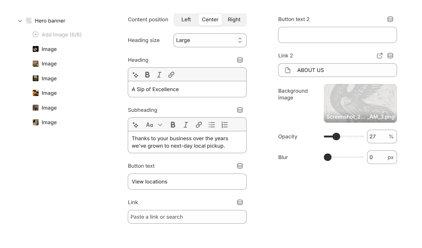 Vino Hero banner section settings.PNG