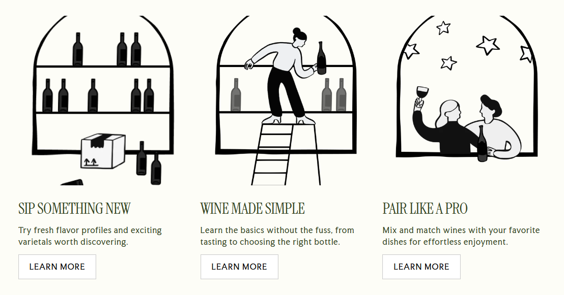 Vino Text columns with images section.PNG