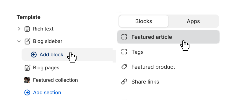Vino blog page blocks.png