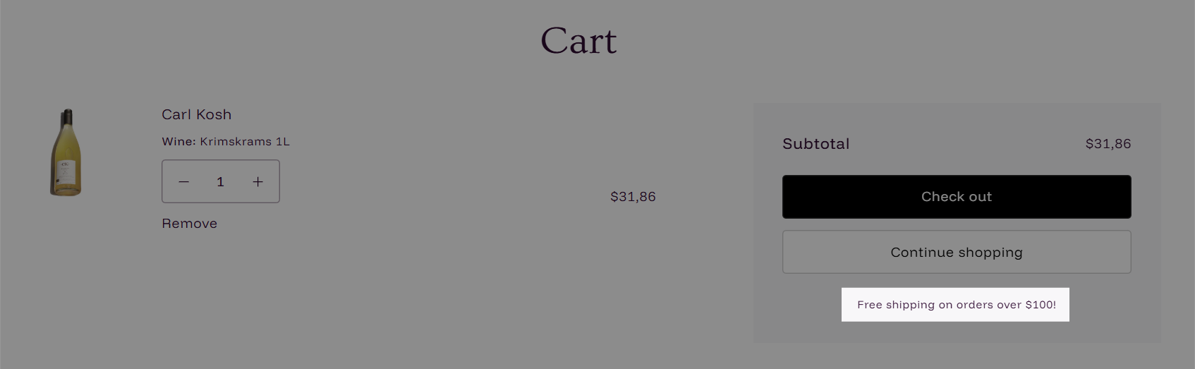 free shipping text in vino cart page.png