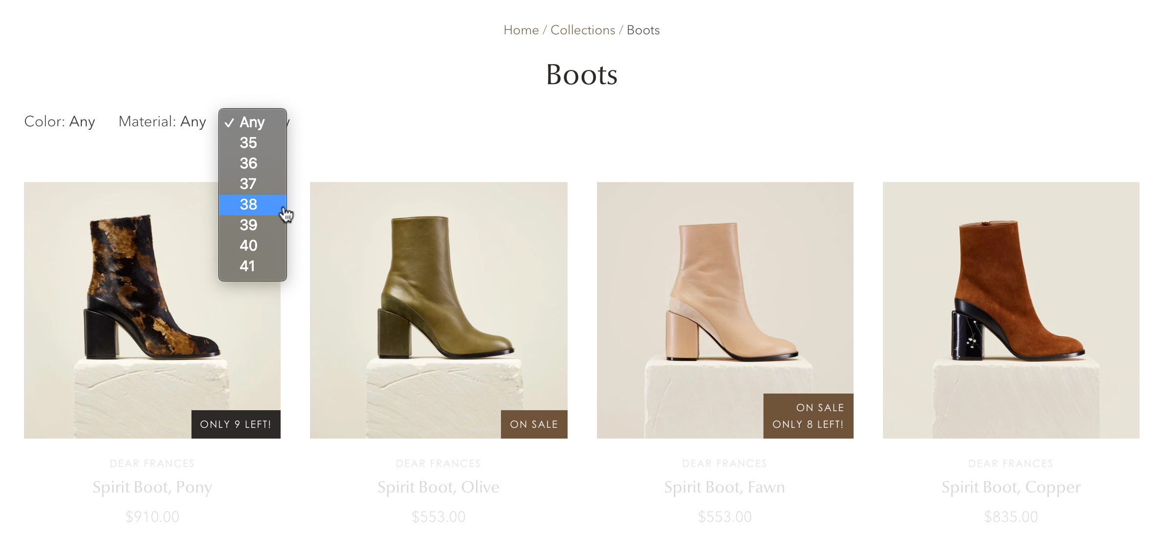 Selecting_a_size_filter_for_boots_collection.png