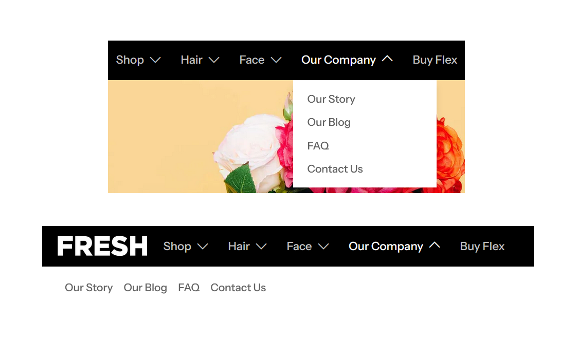 Flex Elements dropdown menus position.png