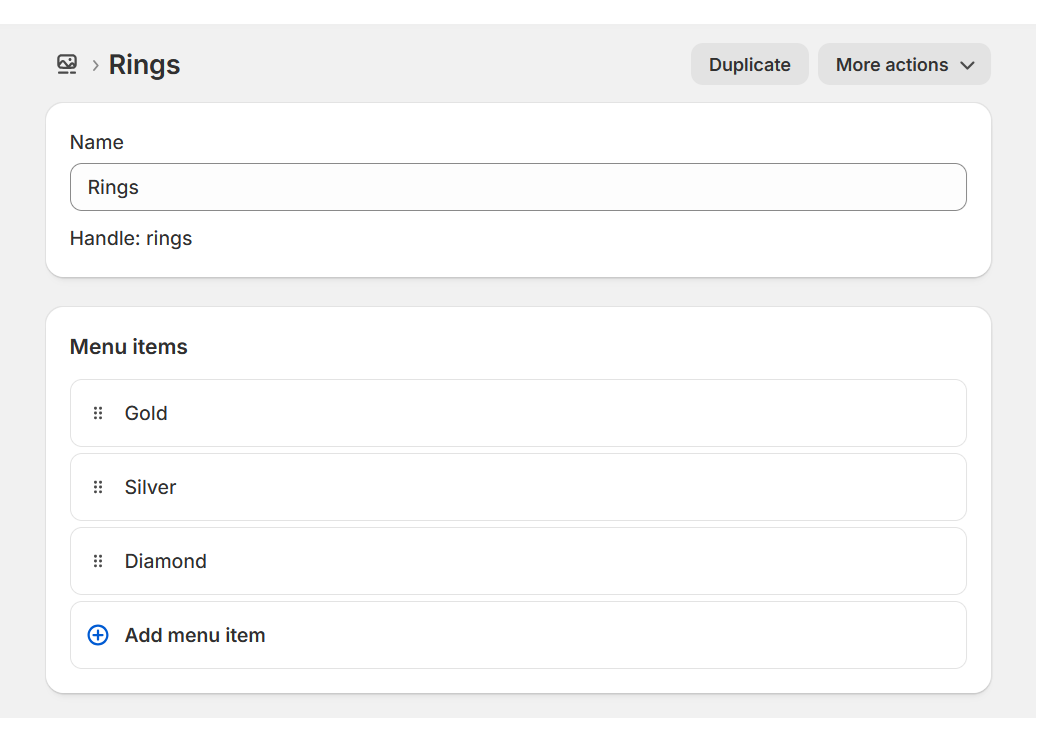 Subcollection in menu settings.png