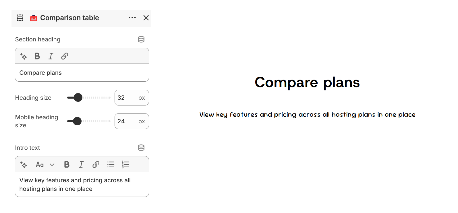 Comparison table Heading and Intro text.png