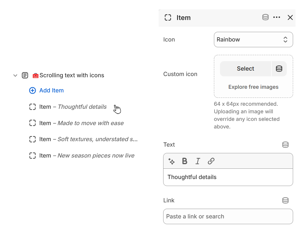 Scrolling text with icons block settings 2.png