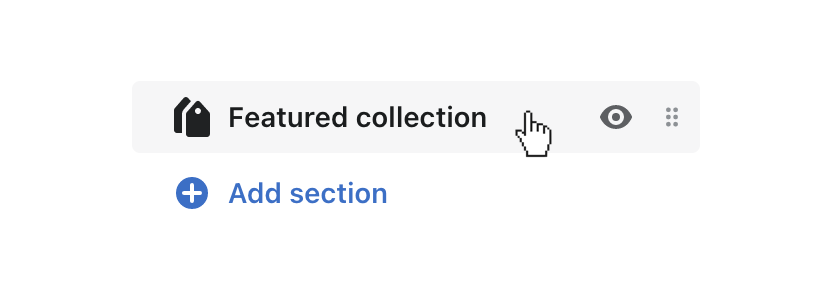 click featured collection to open the section settings.png