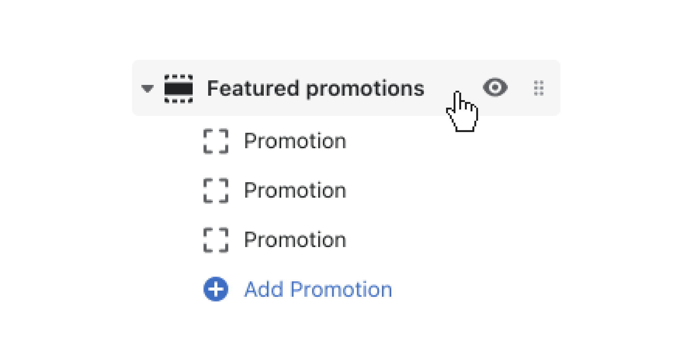 click featured promotions in parallax sidebar to open settings.png